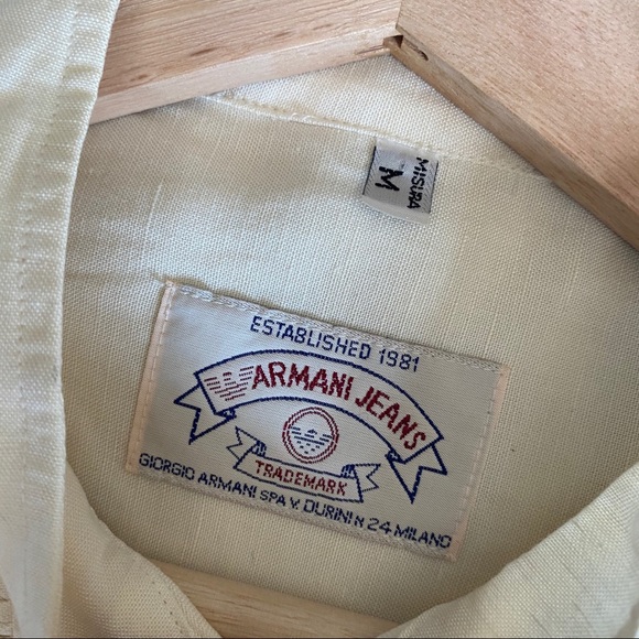 Armani jeans established 1981 trademark - pokepick.net